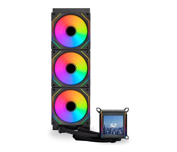 Lian Li Galahad II LCD 360 SL-INF ARGB Black 3x120mm - 1486783 - zdjęcie 2